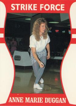 1991 Little Sun Ladies Pro Bowling Tour Strike Force #51 Anne Marie Duggan Front